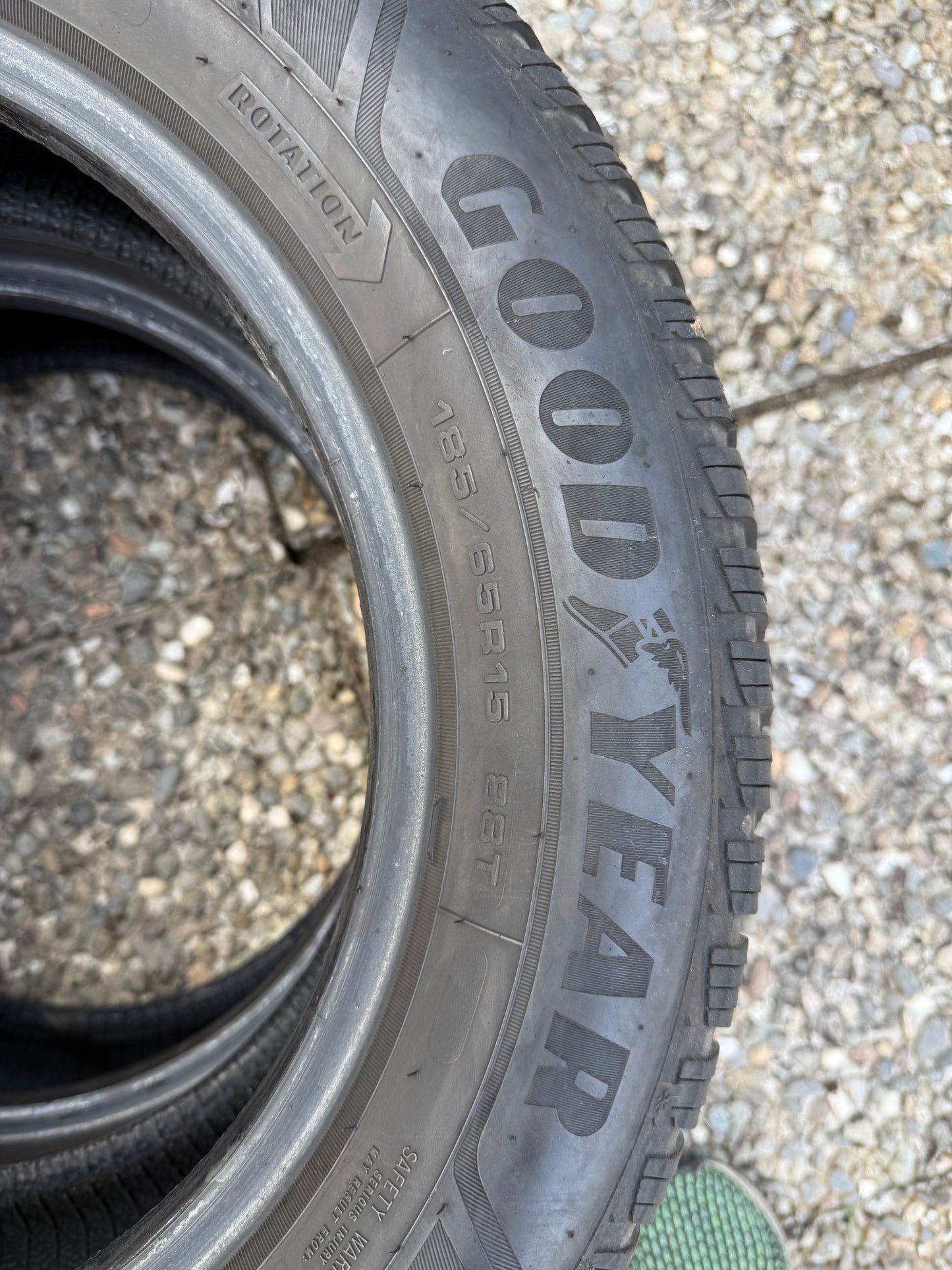 185/65/15 - Invernali - Goodyear - DOT 2021 - Usato