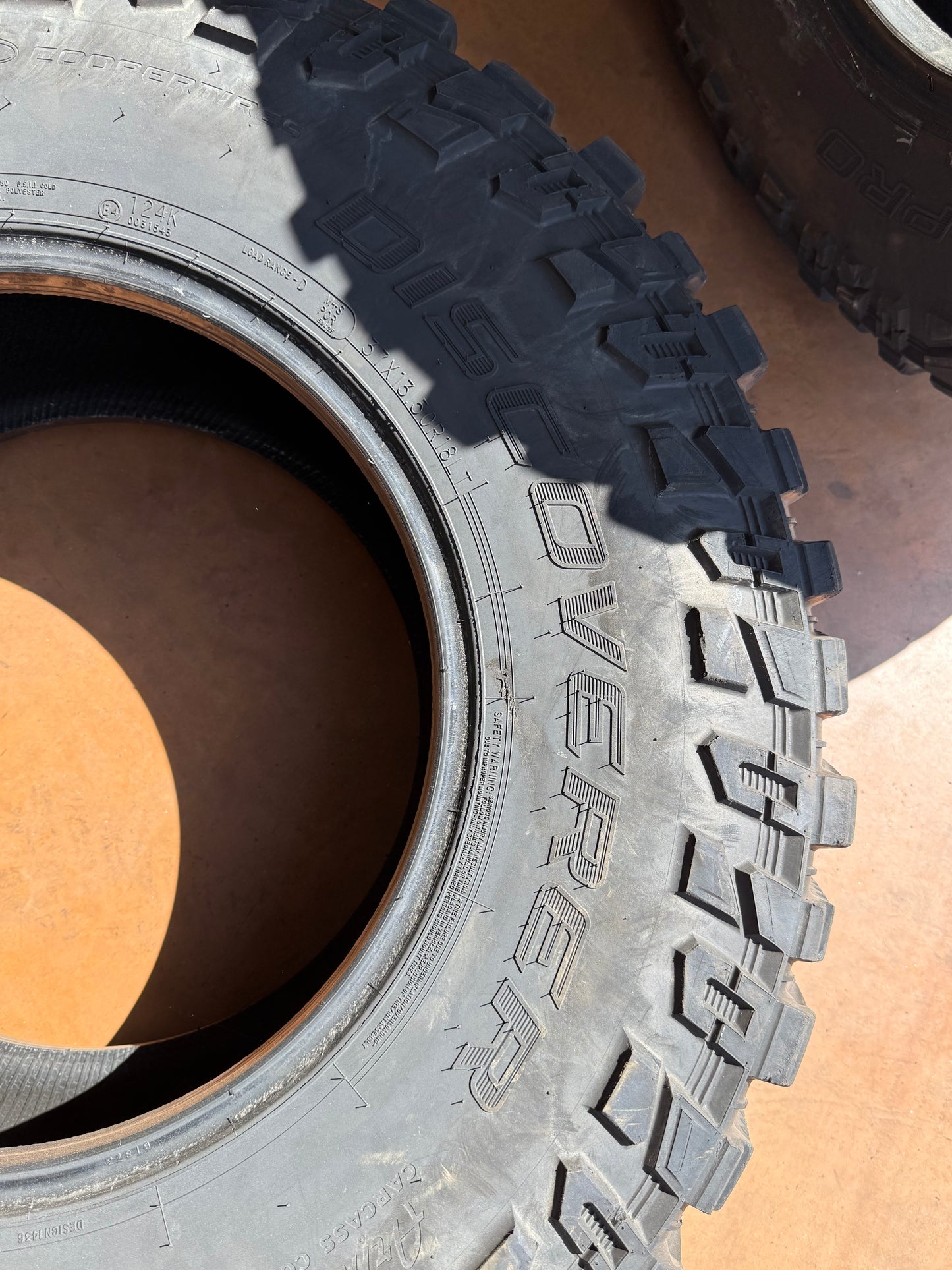 37x13.50R18 - Estive - Cooper - DOT 2017 - Usato