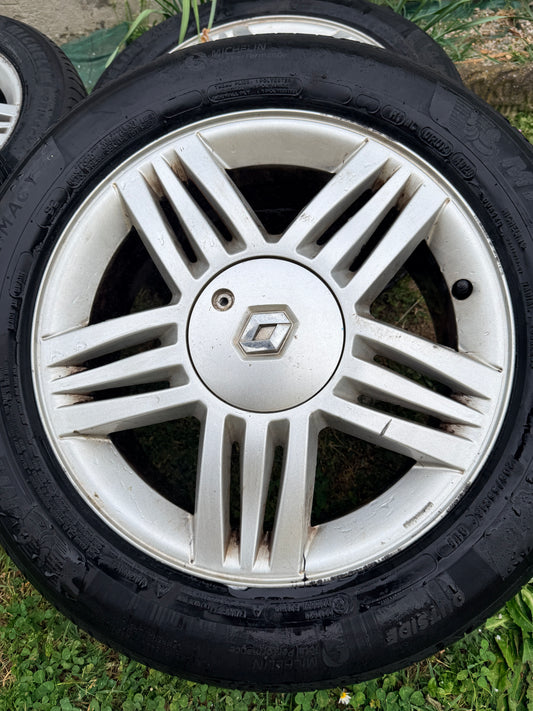 Cerchi + gomme estive Michelin 16” - Renault Scenic/Megane MK2 - Originali - Usato