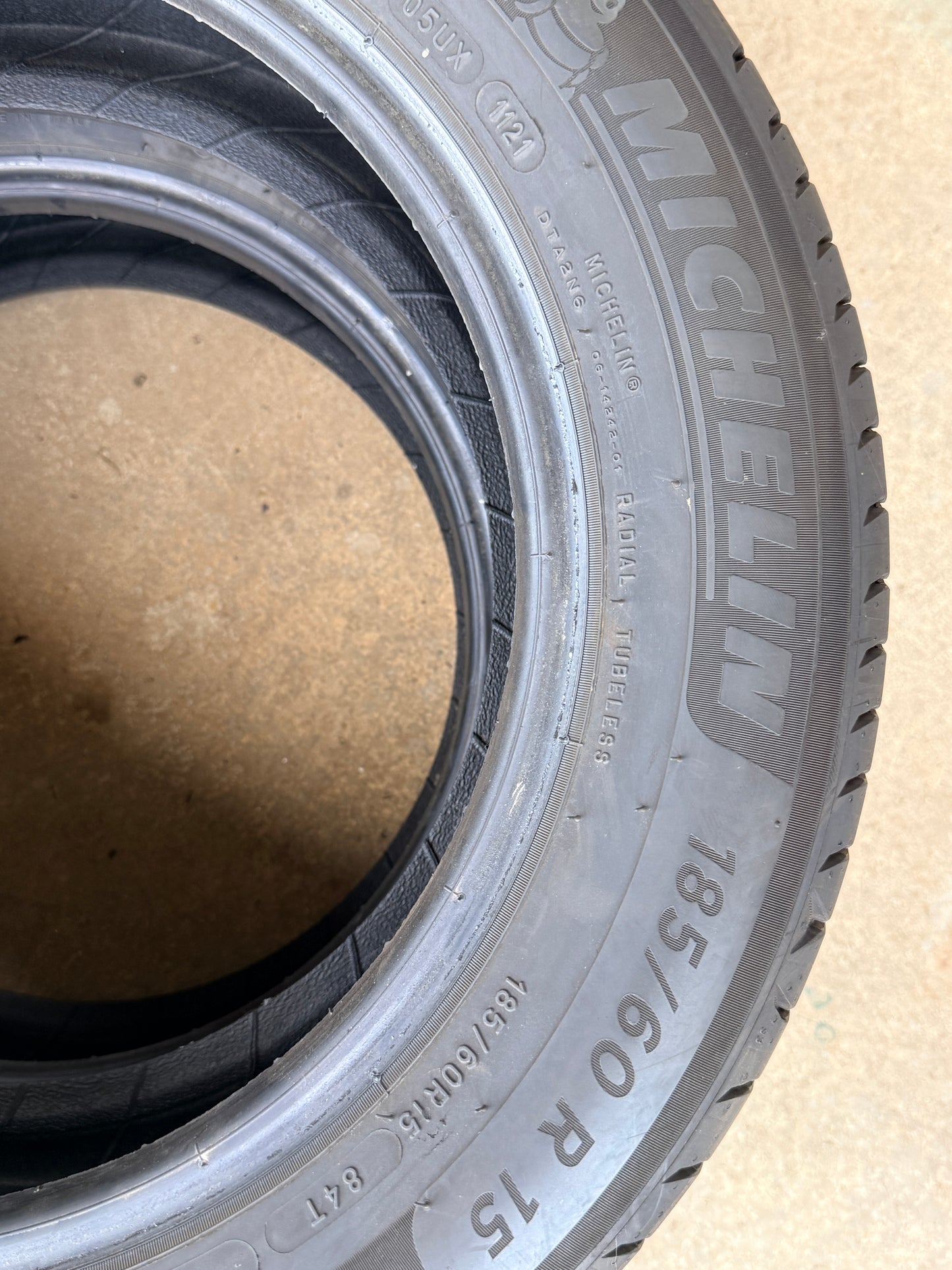 185/60/15 - 165/65/15 - SMART - Estive - Michelin - DOT 2021 - Usato