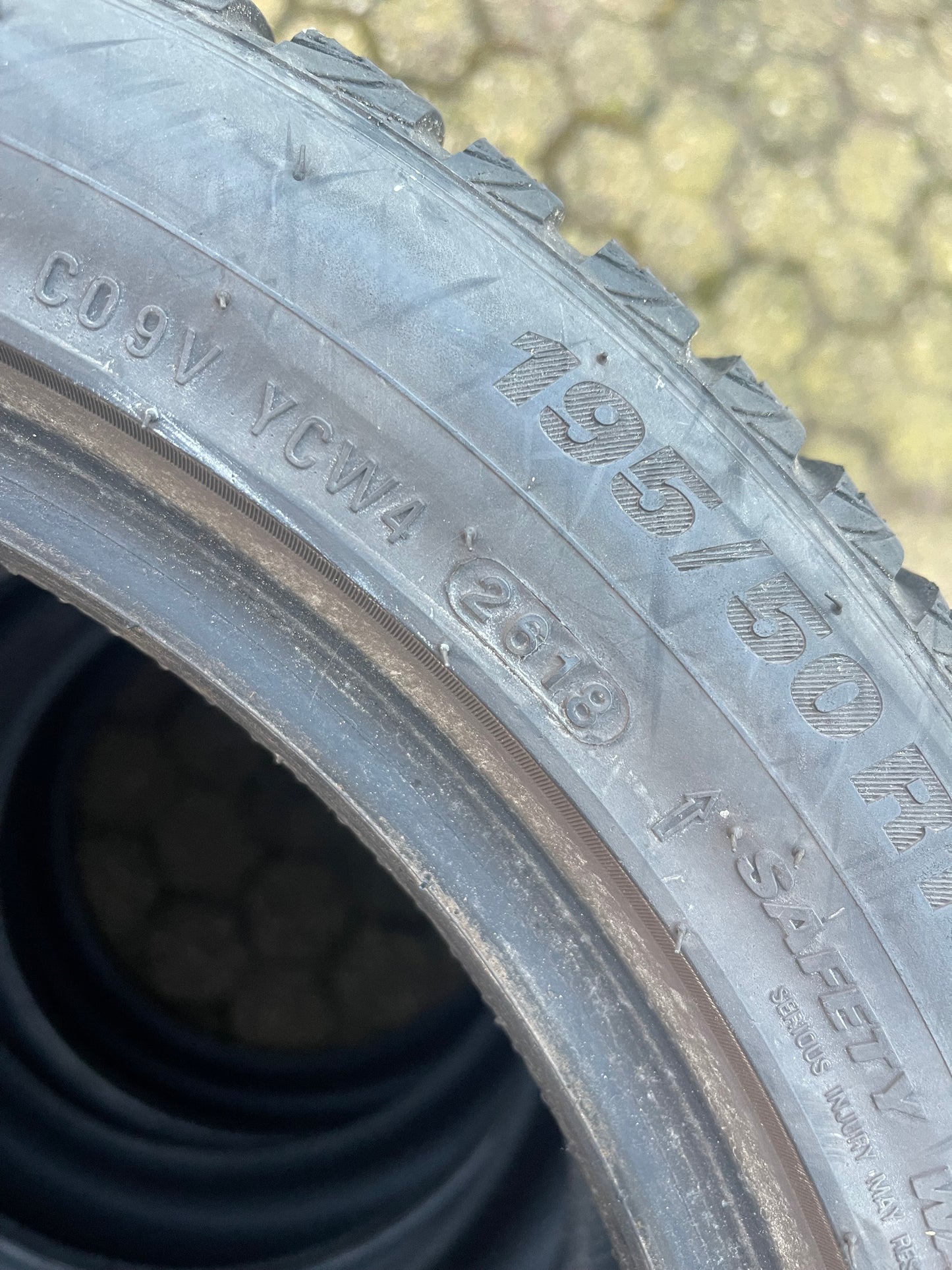 195/50/16 - Invernali - Kumho - DOT 2018 - Usato