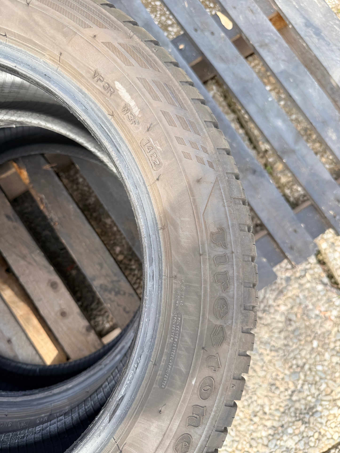 215/55/17 - 4 stagioni - Firestone - DOT 2022 - Usato
