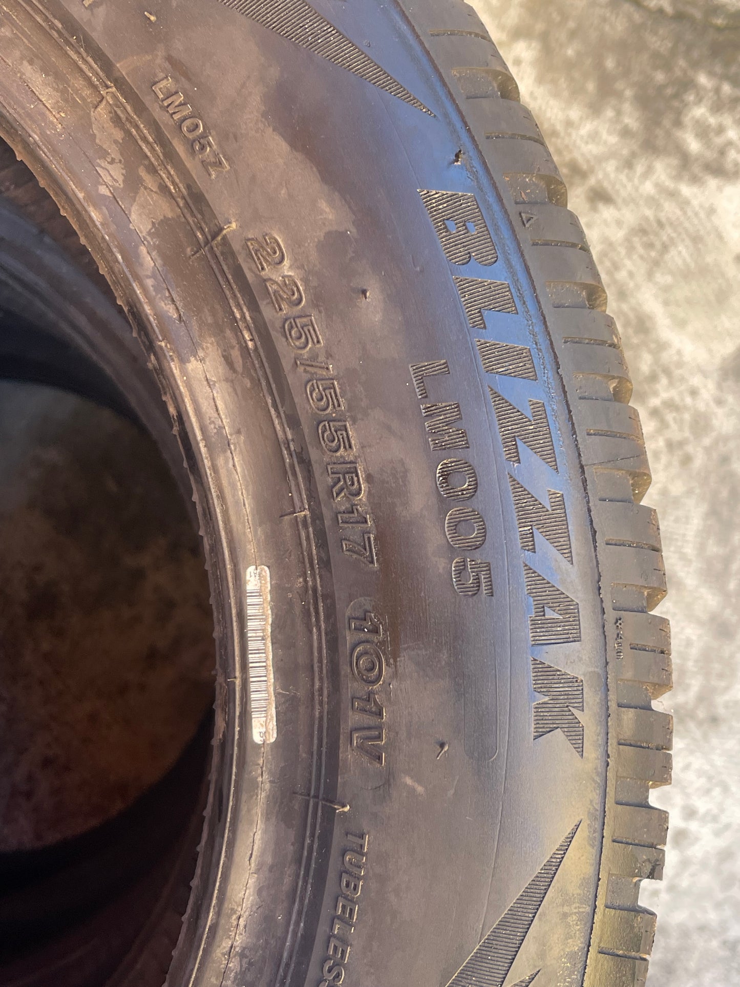 225/55/17 invernali Bridgestone - Gomme Usate