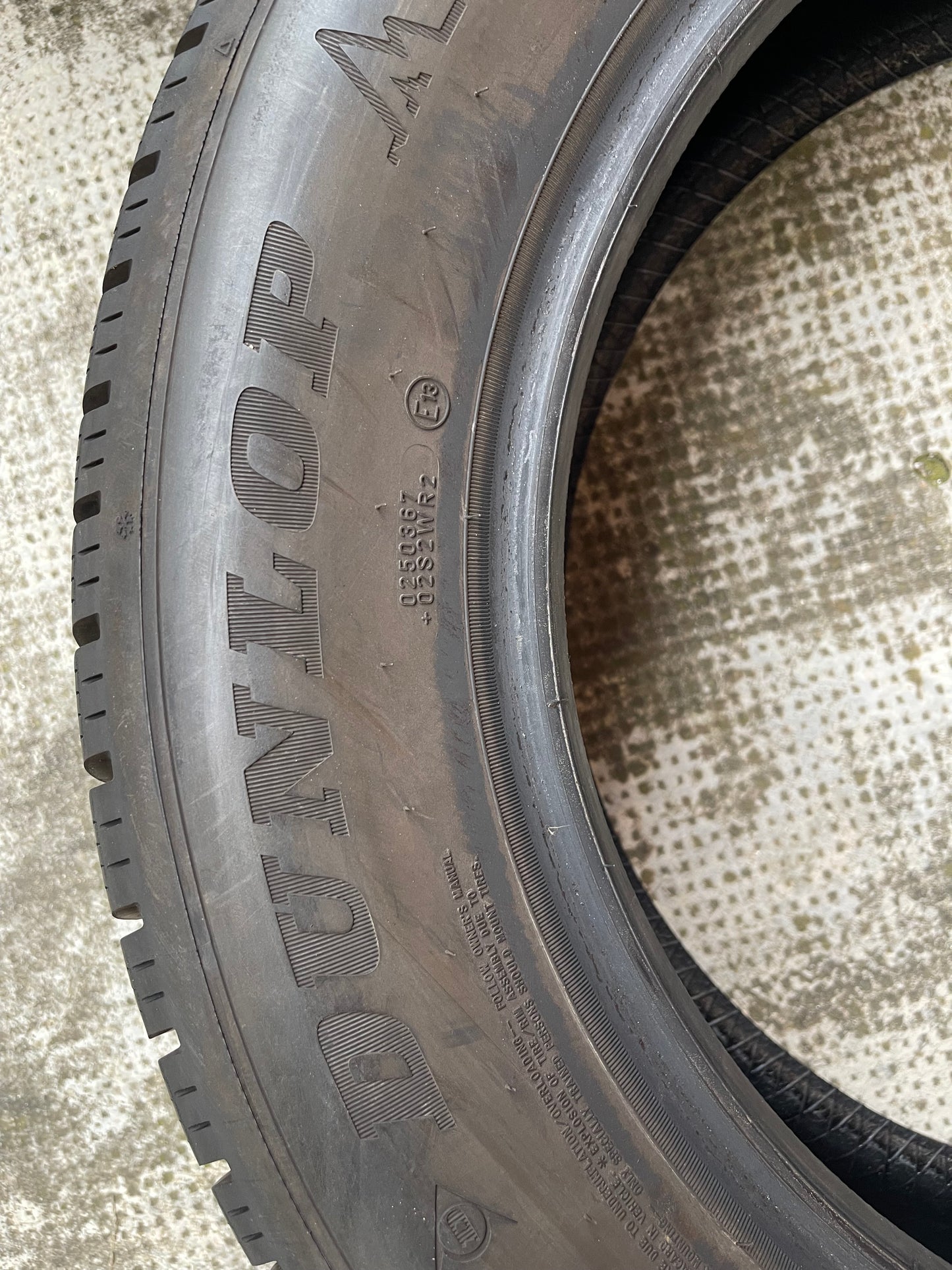 215/65/17 - Invernali - Dunlop - DOT 2022 - Usato