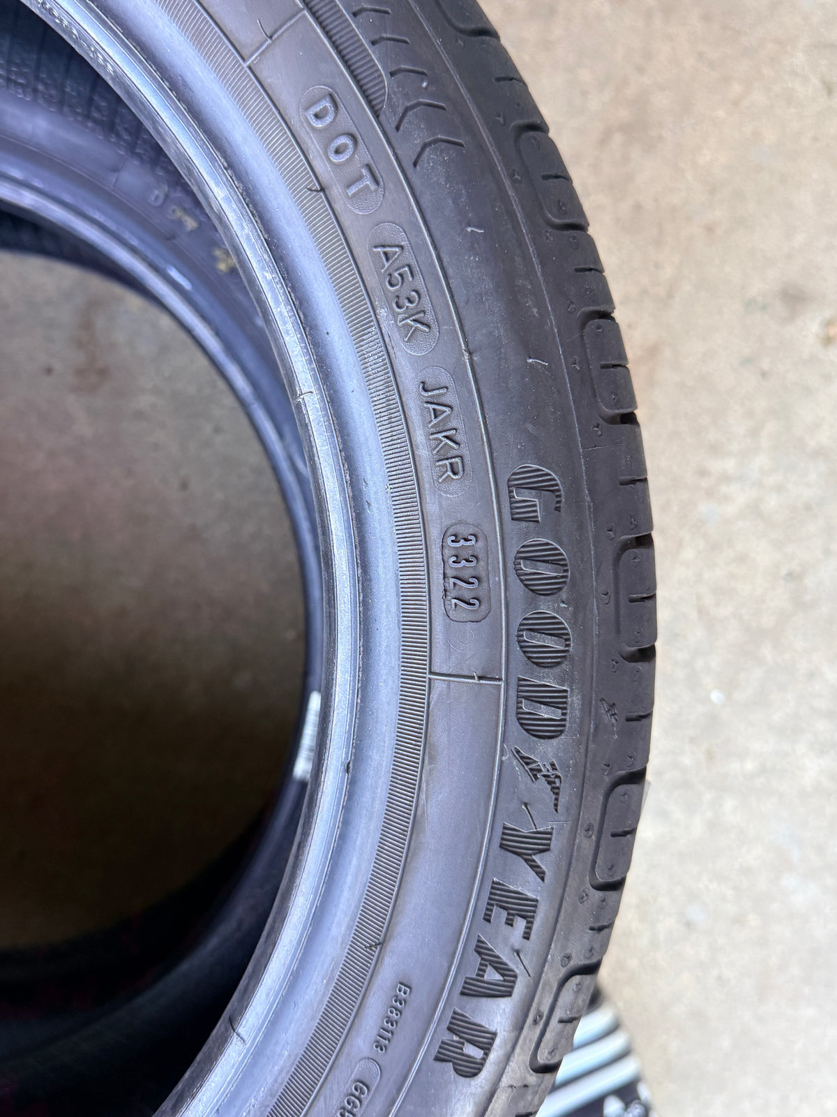 195/45/16 - Estivi - Goodyear - DOT 2022 - Usato