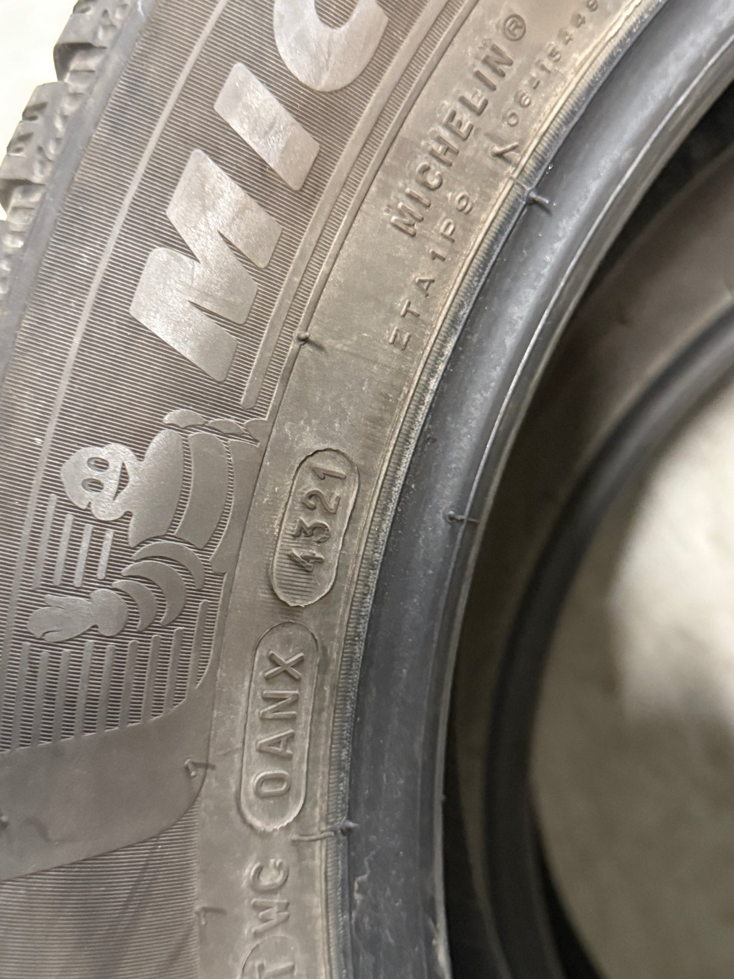 205/55/16-Invernali-Michelin-DOT 2021-Usato