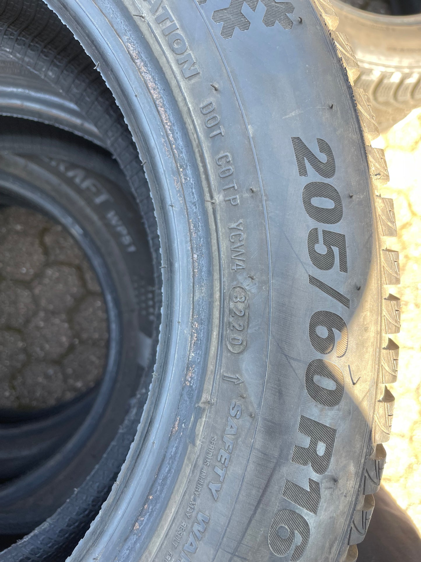 205/60/16 invernali Kumho - Gomme usate