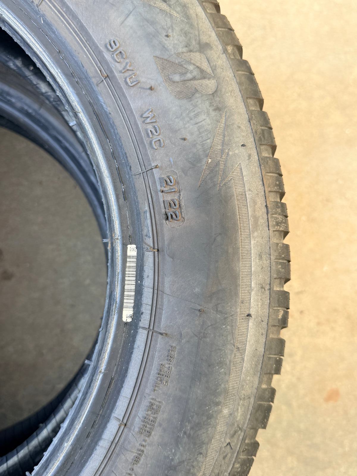 175/65/15 - Invernali - Bridgestone - DOT 2022 - Usato