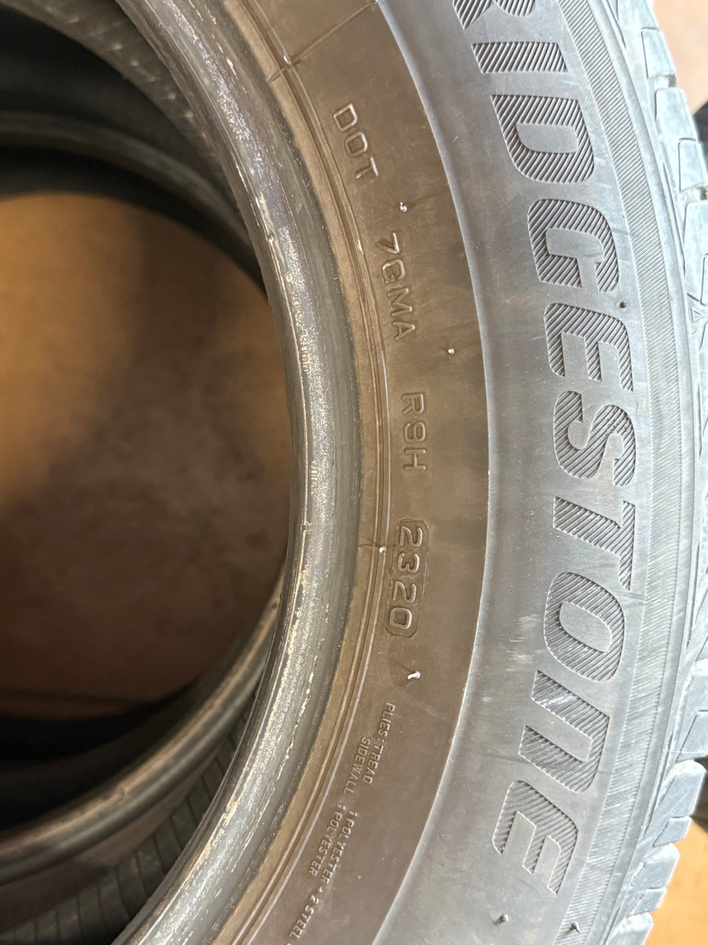 205/65/16-Estive-Kumho-Bridgestone- DOT 2017-2020- Usato