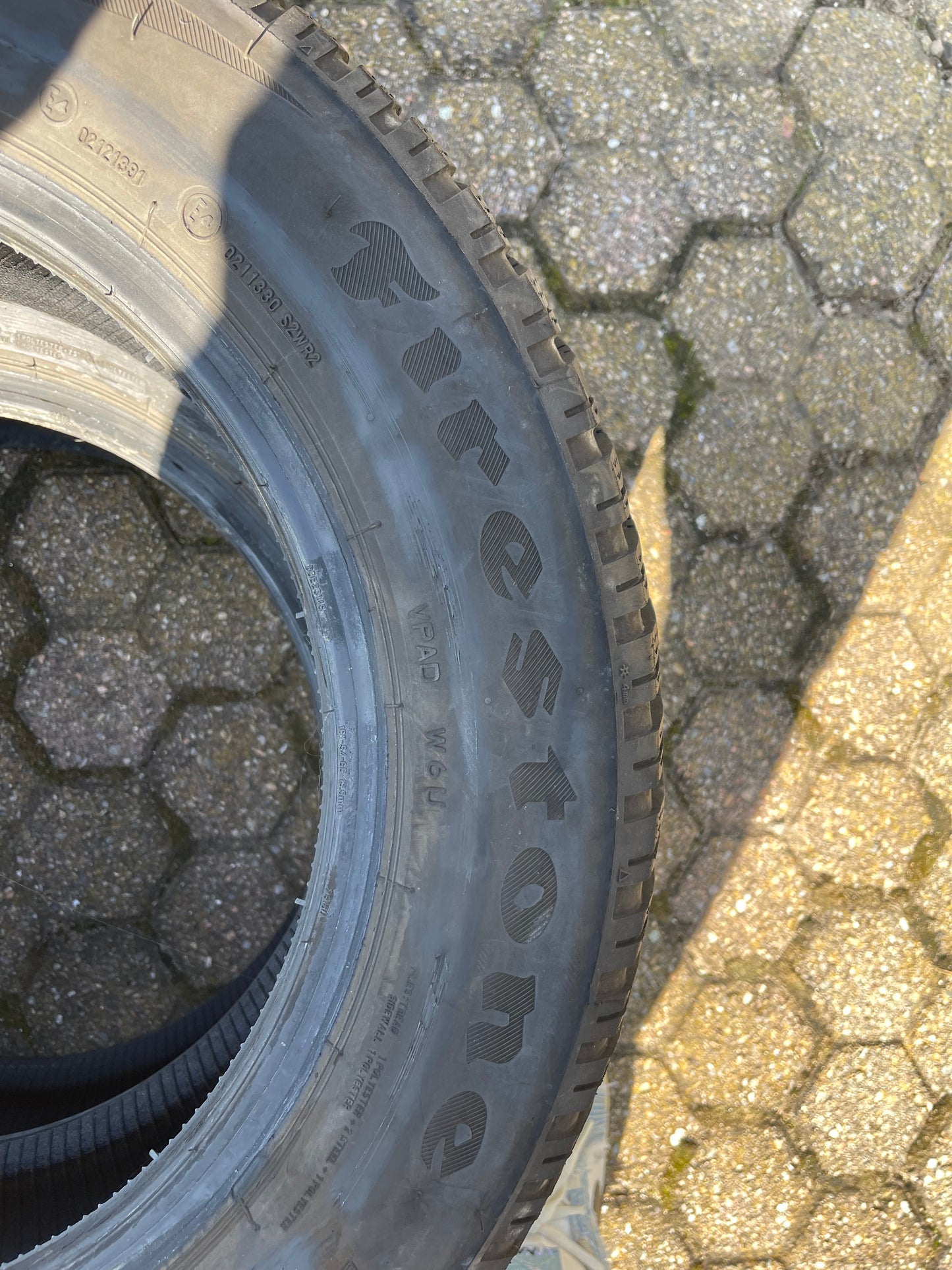 185/65/15 - Invernali - Firestone - DOT 2022 - Usato