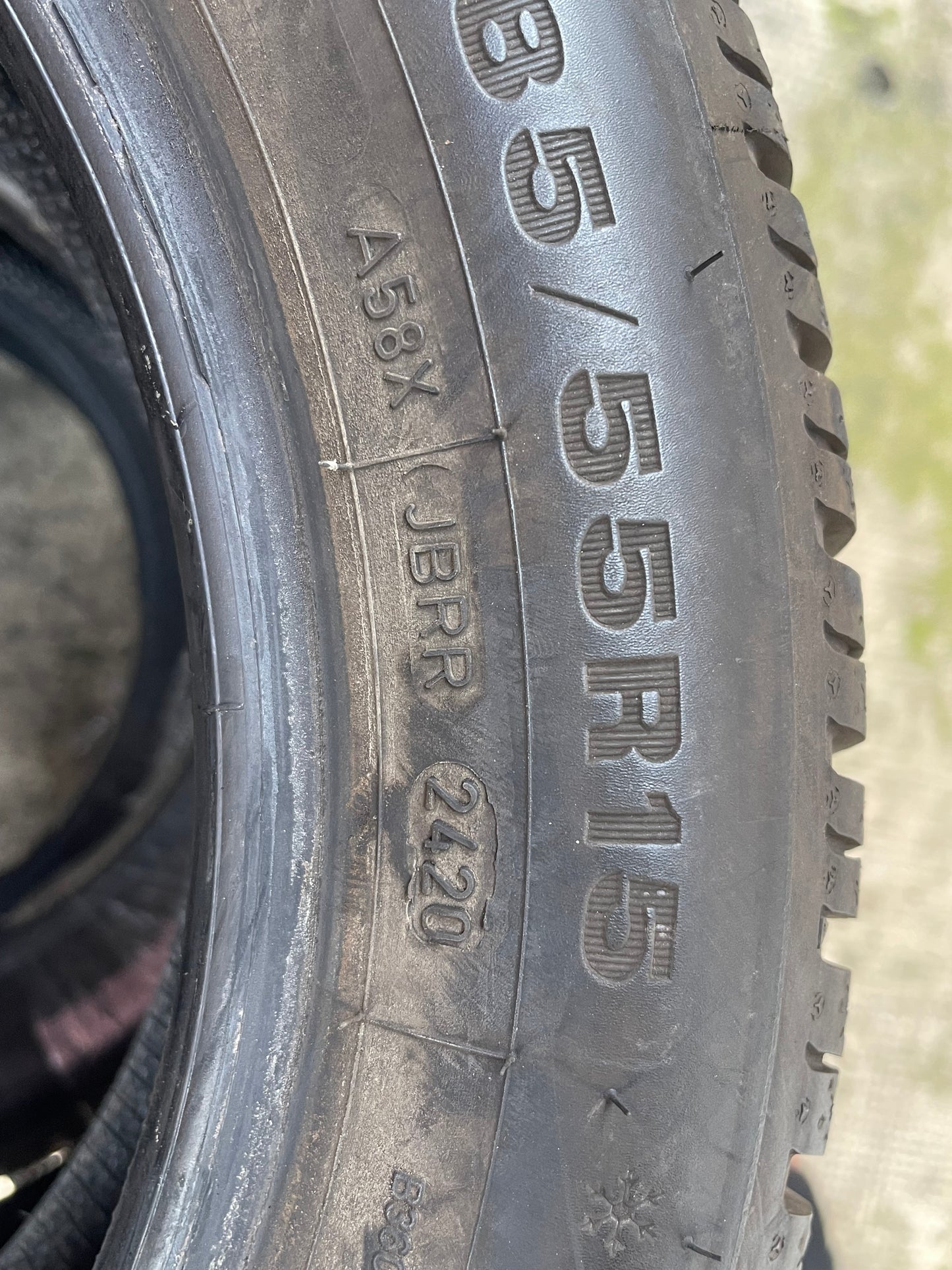 185/55/15 invernali Dunlop - Gomme Usate