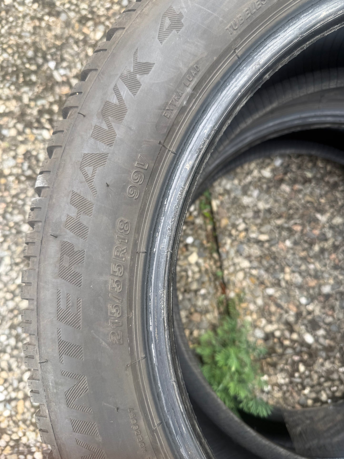 215/55/18 - Invernali - Firestone - DOT 2023 - Usato