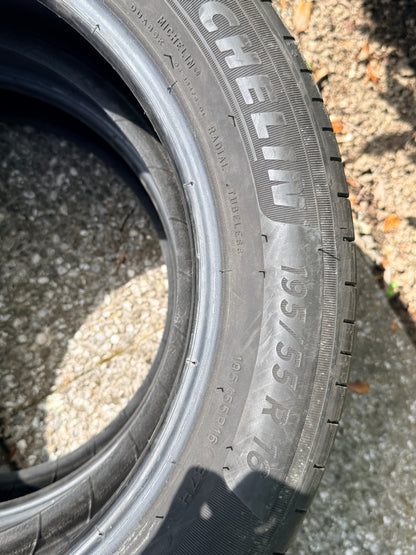 195/55/16 - Estive - Michelin - DOT 2020 - Usato