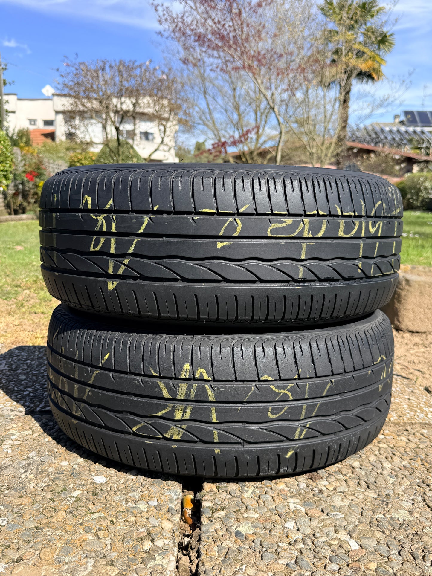 205/55/16-Estive-Bridgestone (anti-foratura)-DOT 2019-Usato