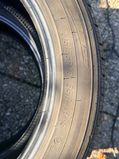 215/55/18 - Estive - Maxxis - DOT 2022 - Usato