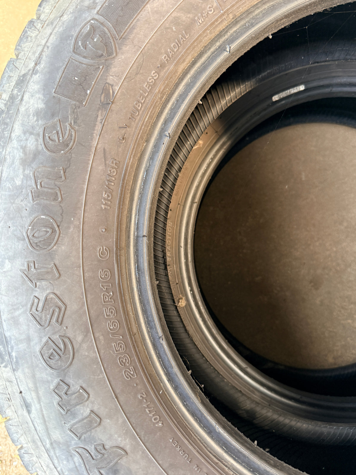 235/65/16C - Invernali - Firestone - DOT 2022 - Usato