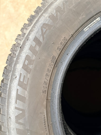 215/65/16 - Invernali - Firestone - DOT 2021 - Usato