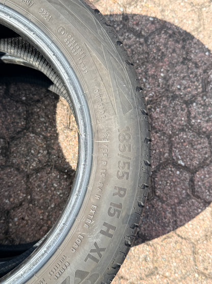 185/55/15 - Estive - Continental - DOT 2021 - Usato
