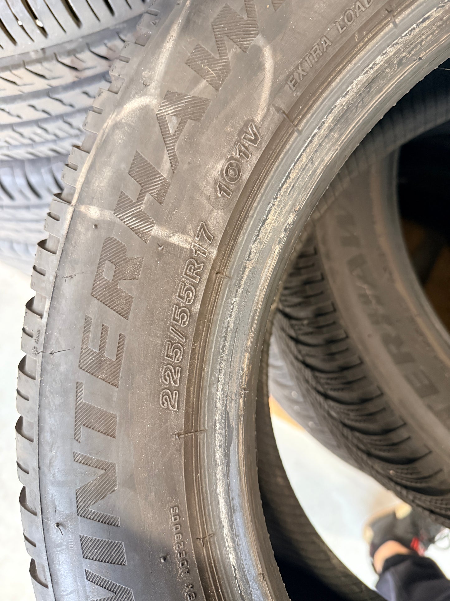 225/55/17 - Invernali - Firestone - DOT 2022 - Usato