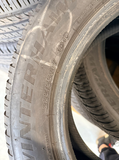 225/55/17 - Invernali - Firestone - DOT 2022 - Usato