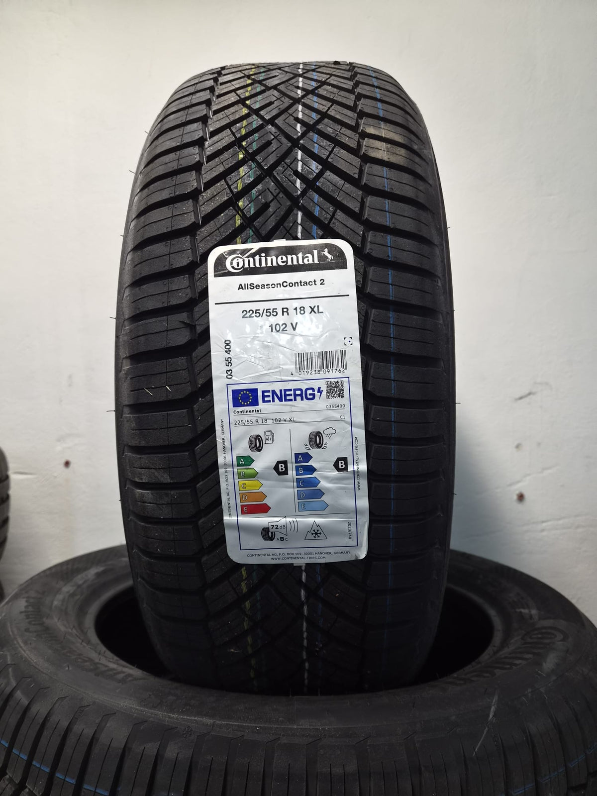 225/55/18 - 4 stagioni - Continental - DOT 2025 - Nuovo