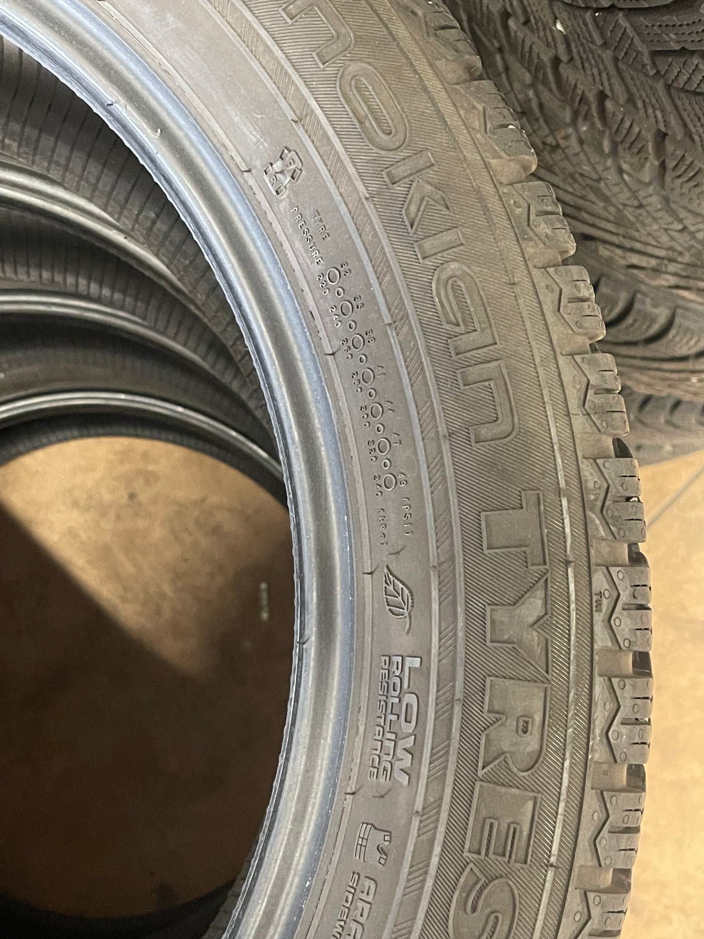 245/50/19 - Invernali - Nokian - DOT 2021 - Usato