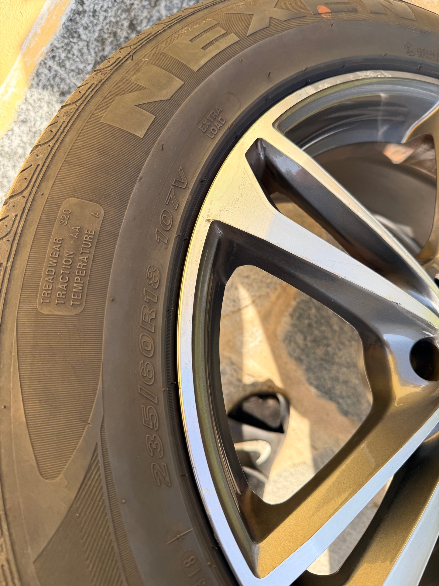 Cerchi + gomme 18” - Range Rover Evoque - MAK - Usato