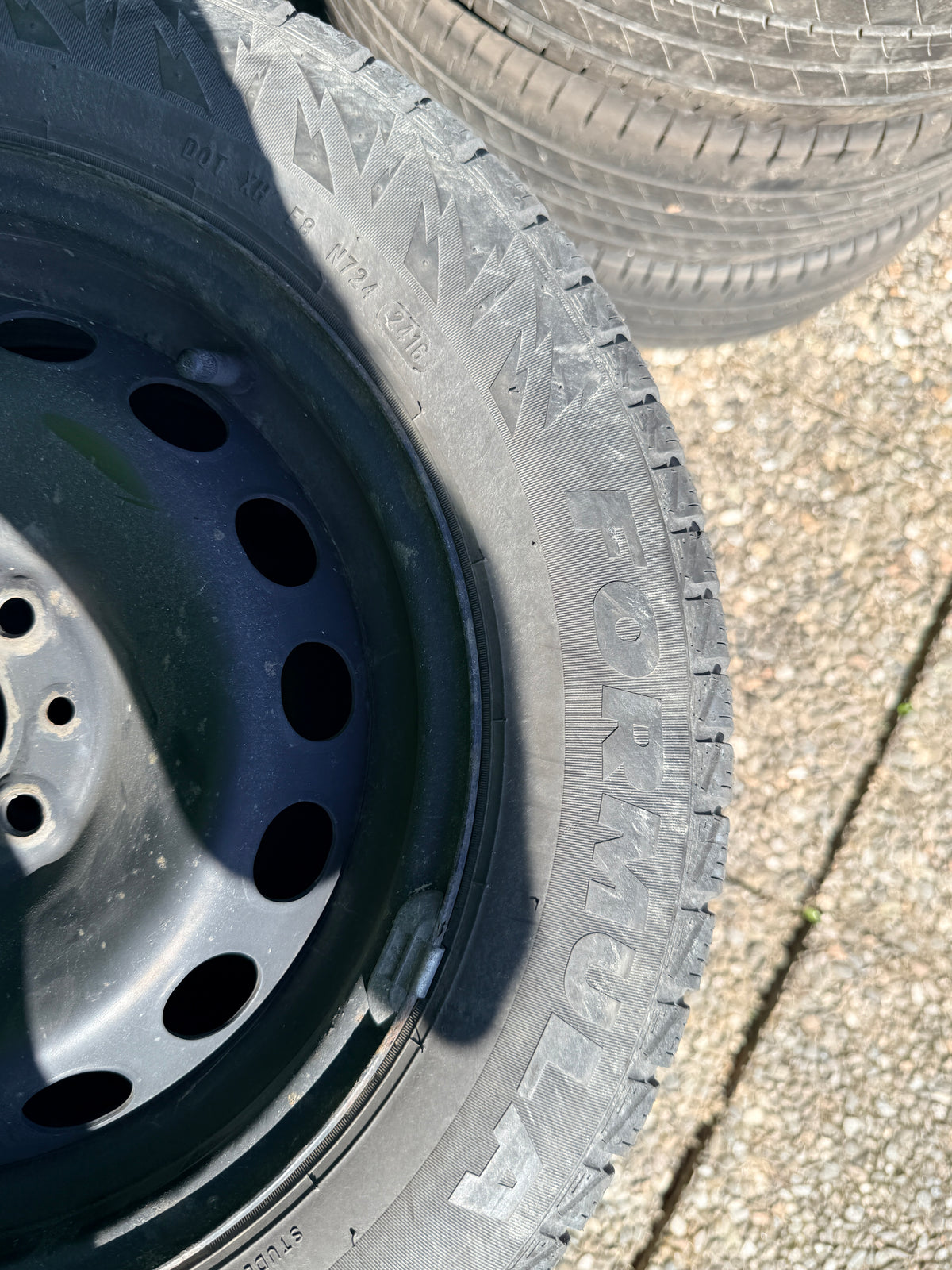 Cerchi + gomme 14”- Fiat 500 - Originali - Usato