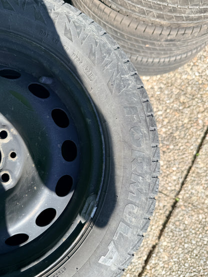 Cerchi + gomme 14”- Fiat 500 - Originali - Usato