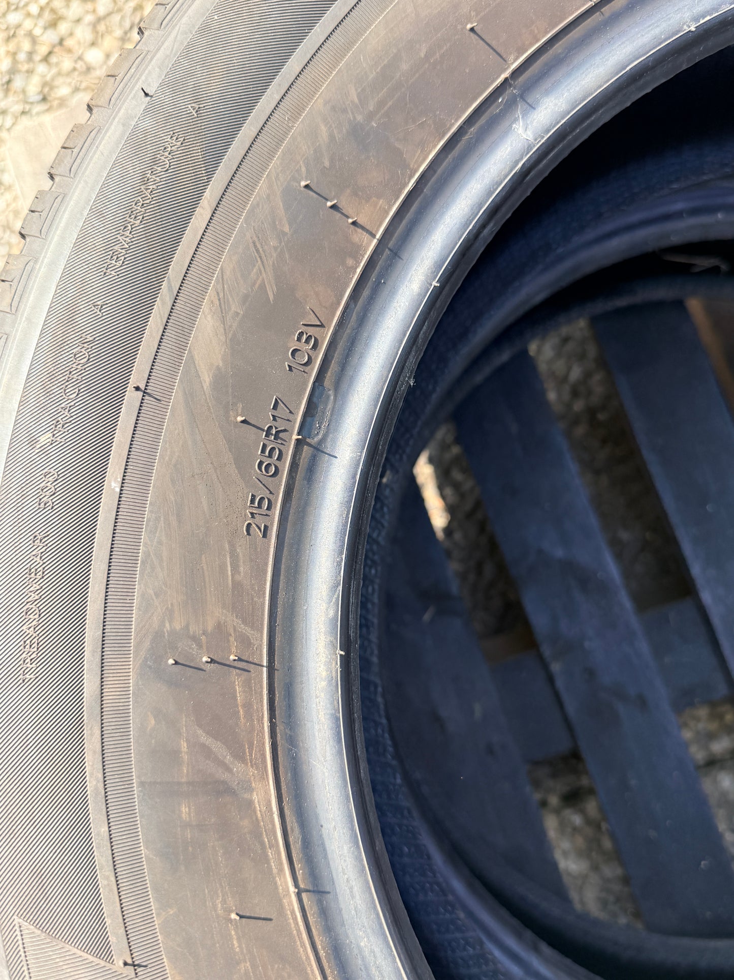 215/65/17 - 4 stagioni - Hankook - DOT 2023 - Usato