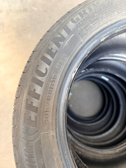 185/55/15 - Estive - Goodyear - DOT 2019 - Usato