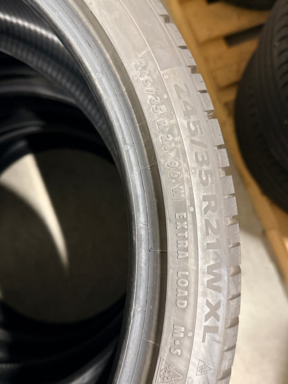 245/35/21 - Invernali - Continental - DOT 2023 - Usato