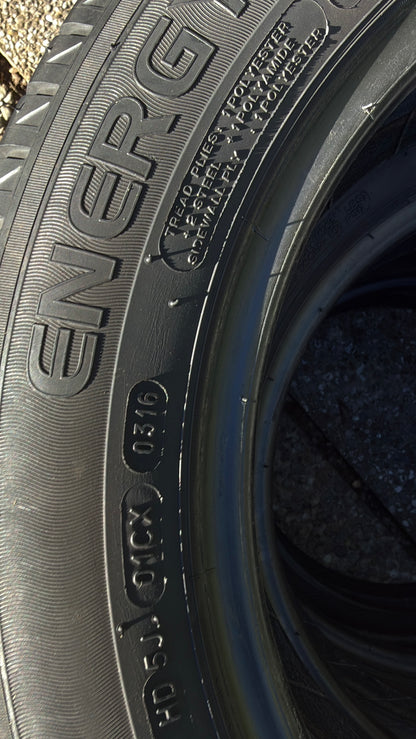 185/60/15 - Estive - Michelin - DOT 2016 - Usato