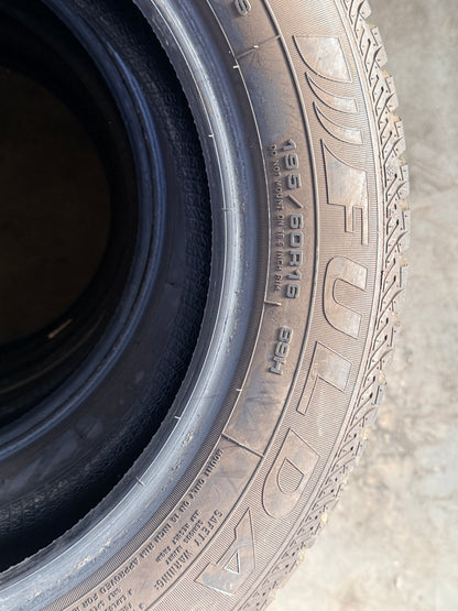 195/60/16-Invernali-Dunlop/Fulda-DOT 2023/2024-Usato