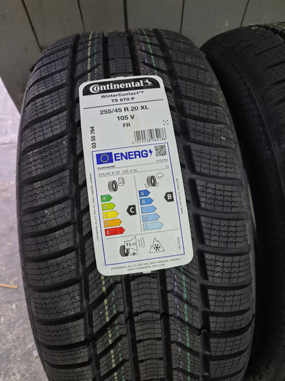 255/45/20 - Invernali -  Continental - DOT 2026- Nuovo - (2 gomme)