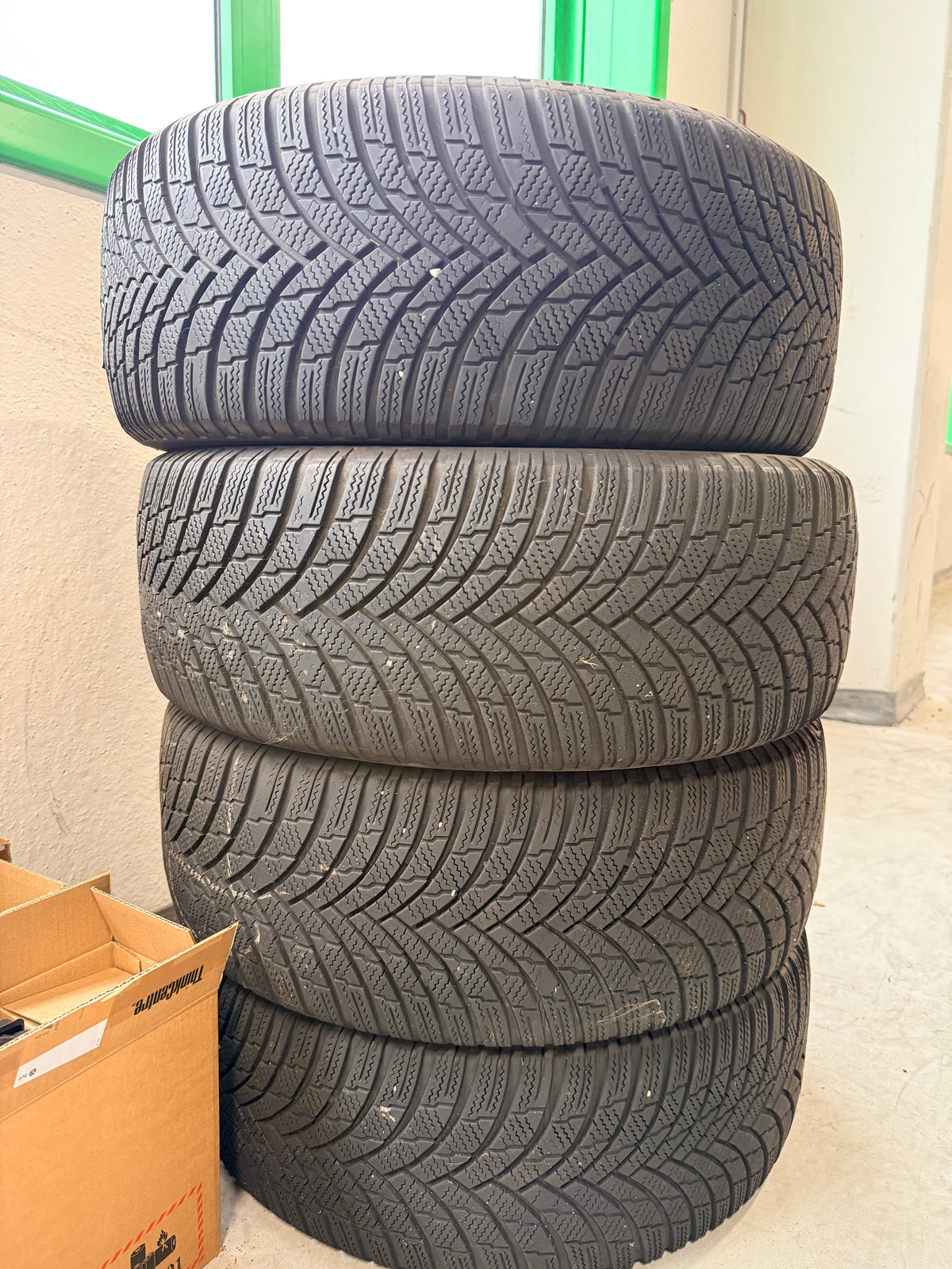225/55/17 - Invernali - Firestone - DOT 2022 - Usato