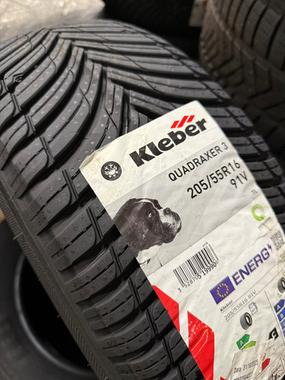 205/55/16-4 stagioni-Kleber-DOT 2025-Nuovo