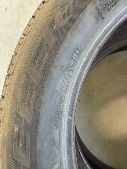 225/55/18- Estive- Bridgestone - DOT 2019 - Usato