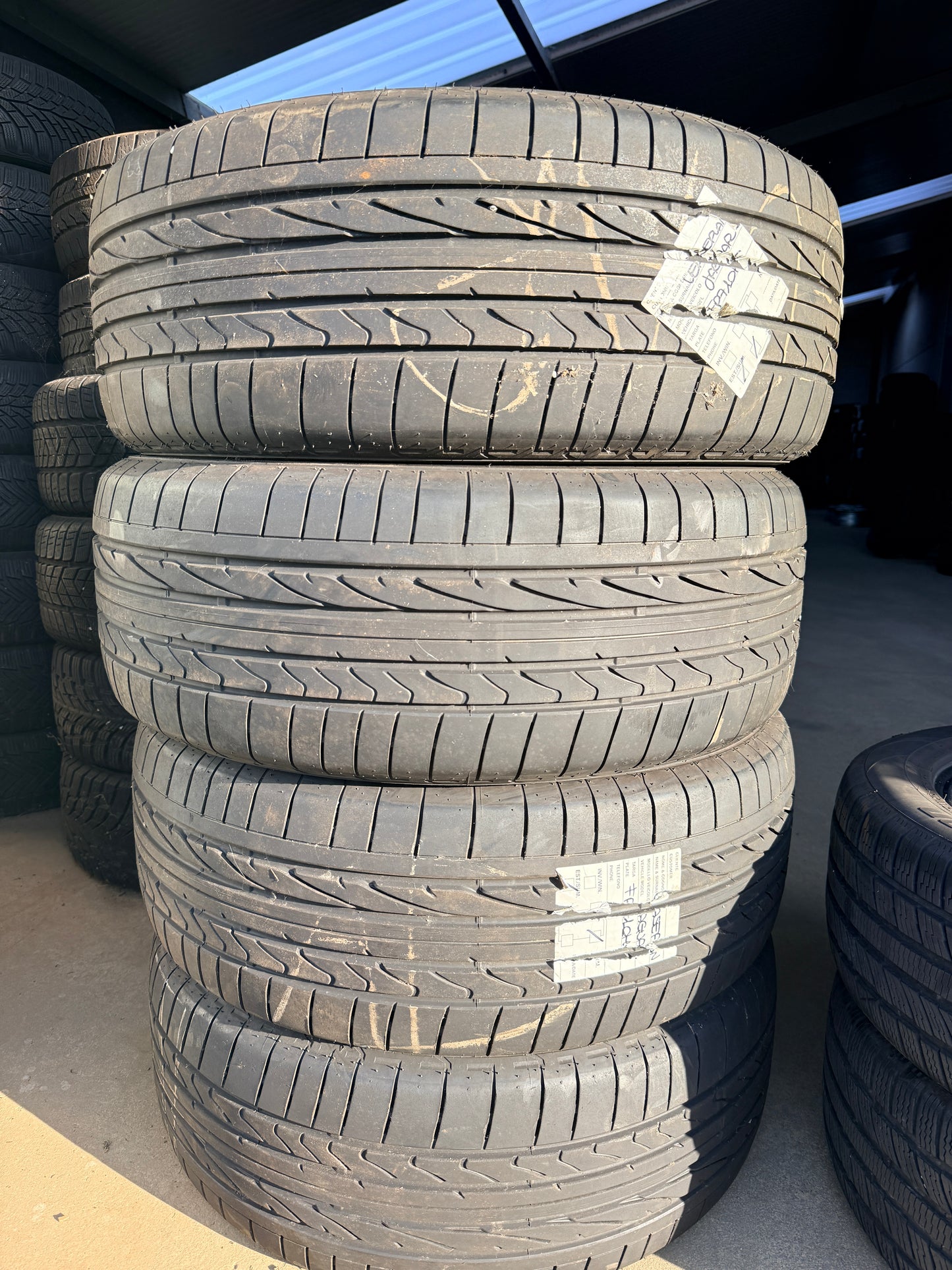 255/55/19 - Estive - Bridgestone - DOT 2019 - Usato