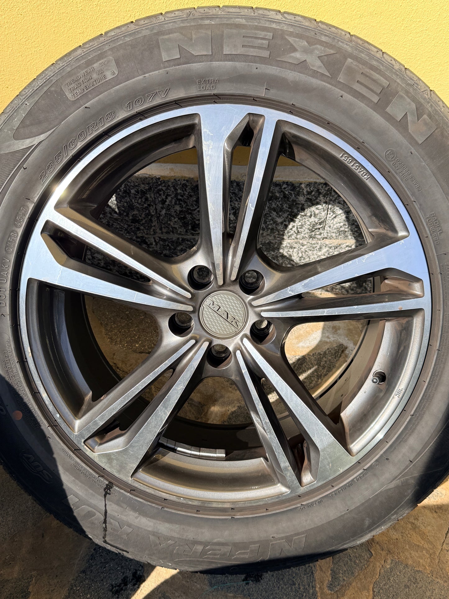 Cerchi + gomme 18” - Range Rover Evoque - MAK - Usato