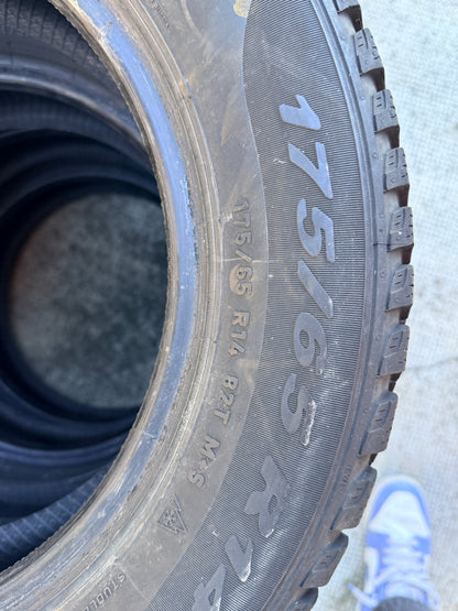 175/65/14- Invernali - Pirelli - DOT 2019 - Usato