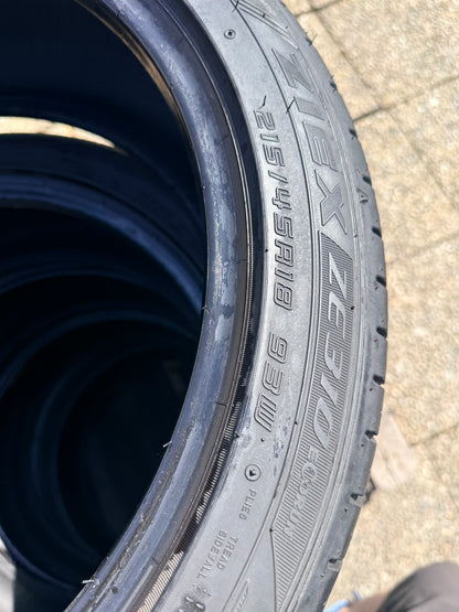 215/45/18 - Estive - Falken - DOT 2019 - Usato