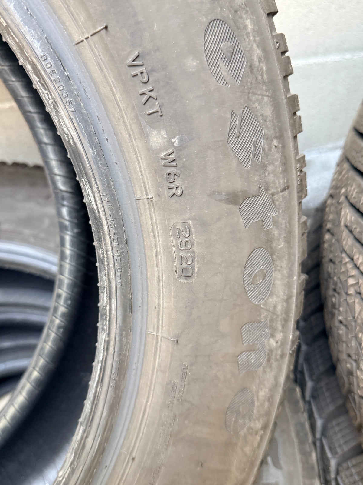 215/60/17 - Invernali - Firestone - DOT 2020 - Usato