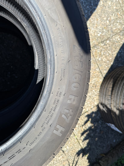 215/60/17 - Estive - Continental - DOT 2019 - Usato
