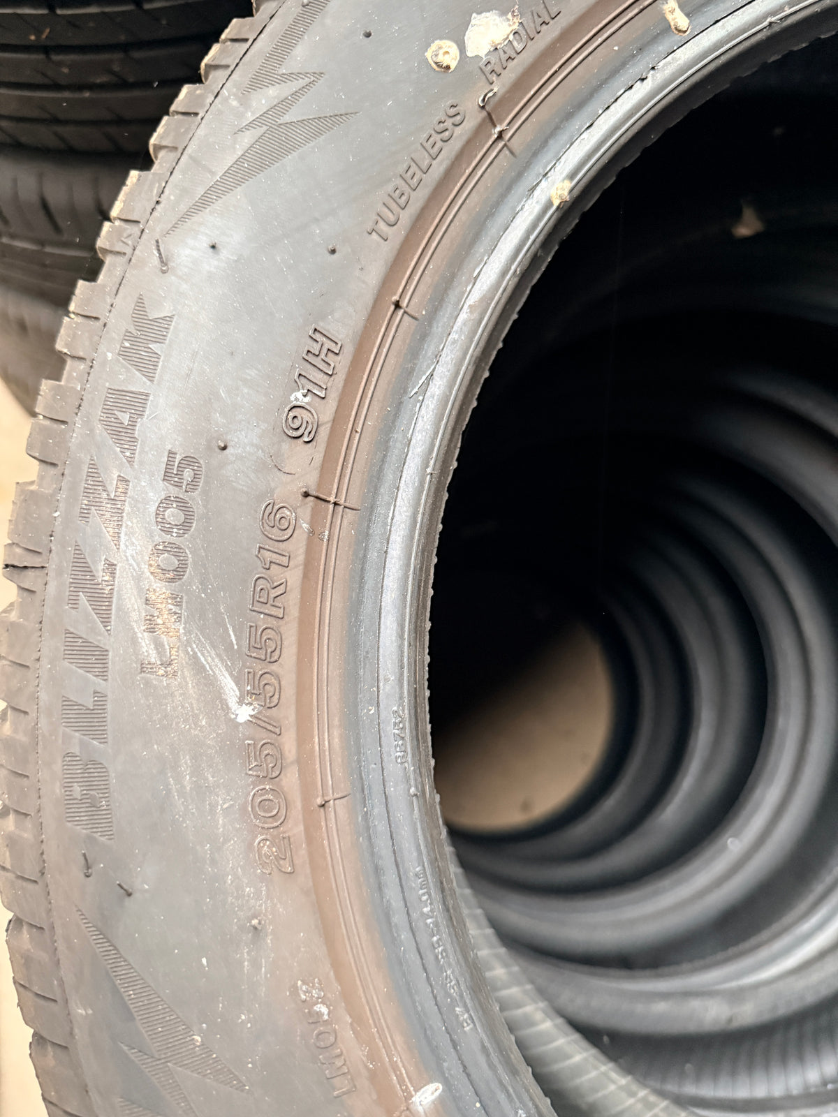 205/55/16-Invernali-Bridgestone-DOT 2023-Usato