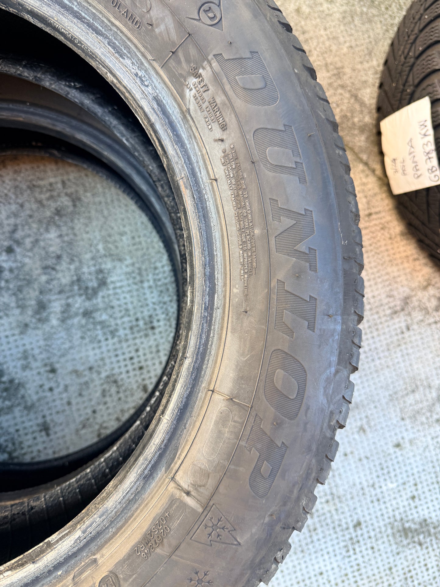 185/65/15 - Invernali - Dunlop - DOT 2024 - Usato