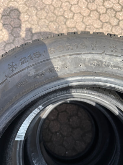 215/60/16 - Invernali - Dunlop - DOT 2020 - Usato