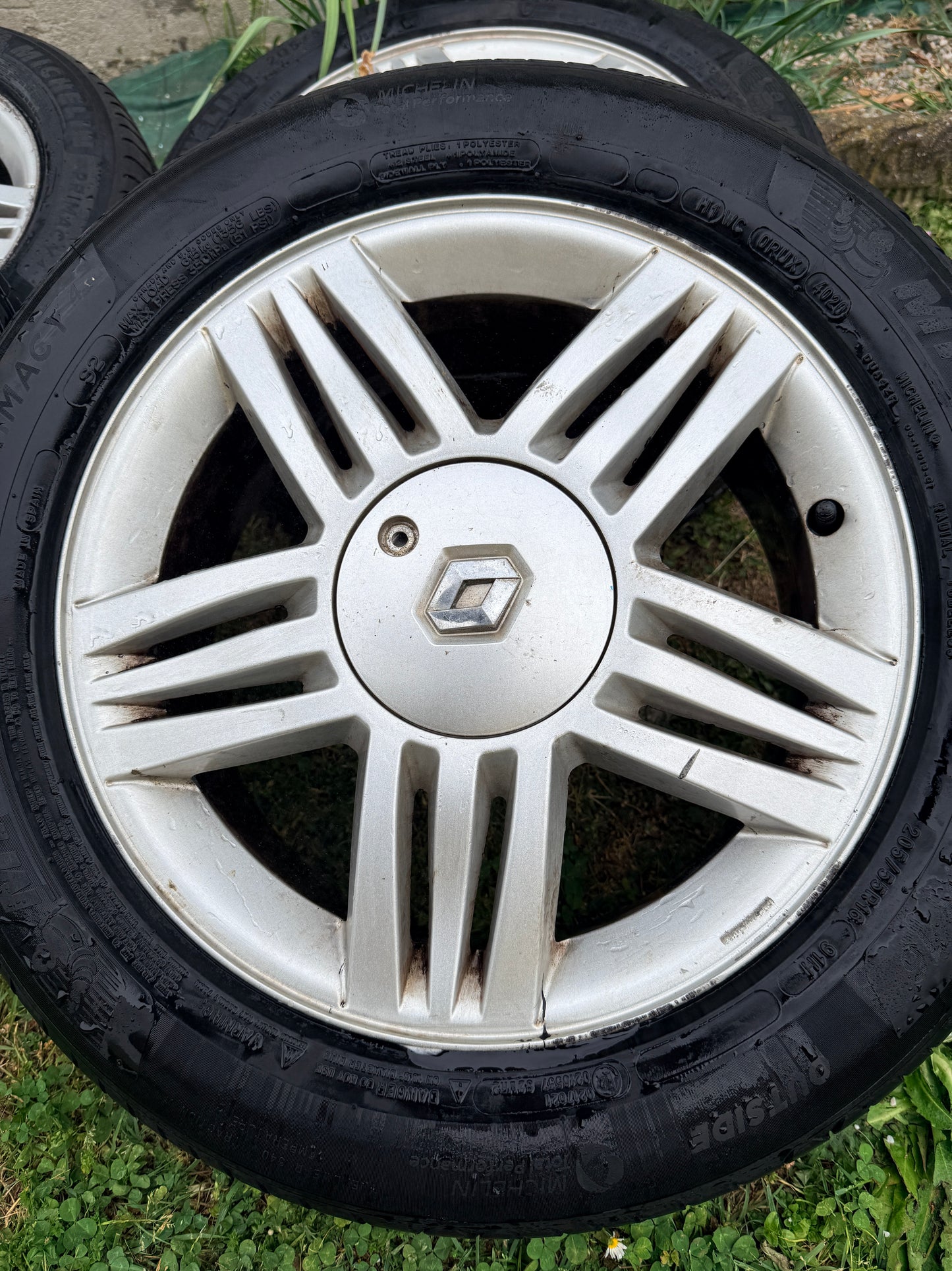 Cerchi + gomme estive Michelin 16” - Renault Scenic/Megane MK2 -  Originali - Usato