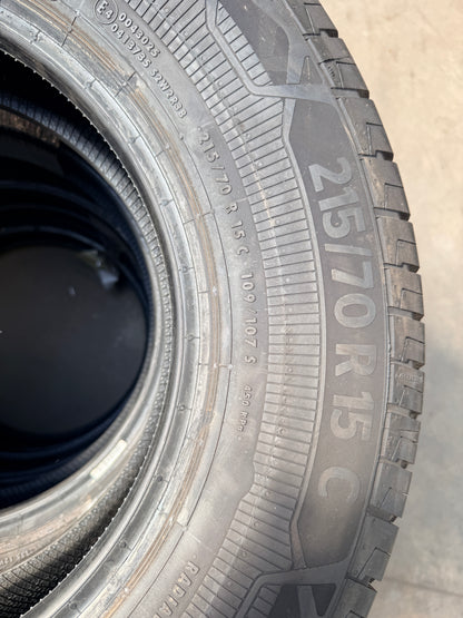 215/70/15C - Estive - Continental - DOT 2024 - Nuove - Demo