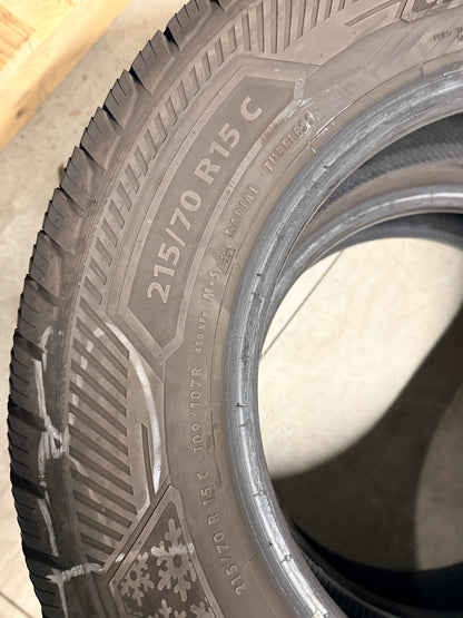 215/70/15C - Invernali - Barum - DOT 2023 - Usato